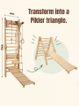 Wall bars 60 cm climbing frame P100