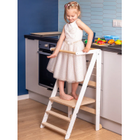 Folding step stool UK Foldable Toddler Tower - 3 Levels KH60