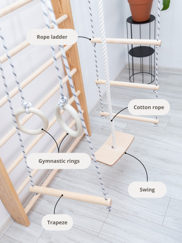 Wall bars 60 cm climbing frame P100